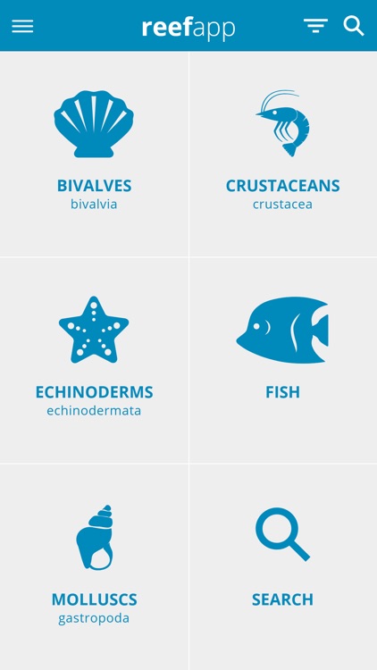 Reef App - Encyclopedia