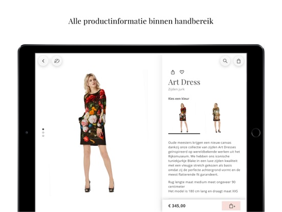 LaDress iPad app afbeelding 3