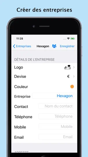 Capture d'écran de Easy Invoice Pro - PDF sur iPhone 4