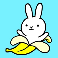 # Punny Bunny Animated Sticker app icon - Stickers app for iPhone