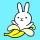 # Punny Bunny Animated Sticker app icon - Stickers app for iPhone