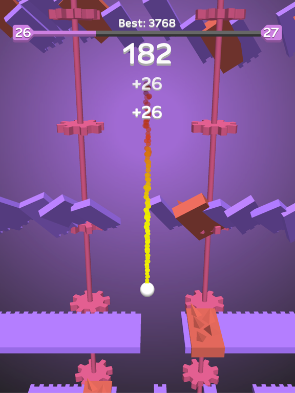 Screenshot #4 pour Flatty Fall