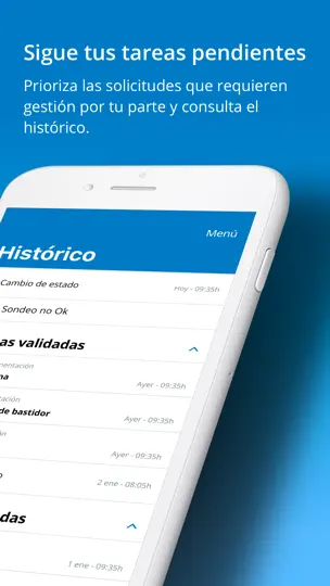 Captura de pantalla de Mi Gestor De Operaciones en iPhone 5