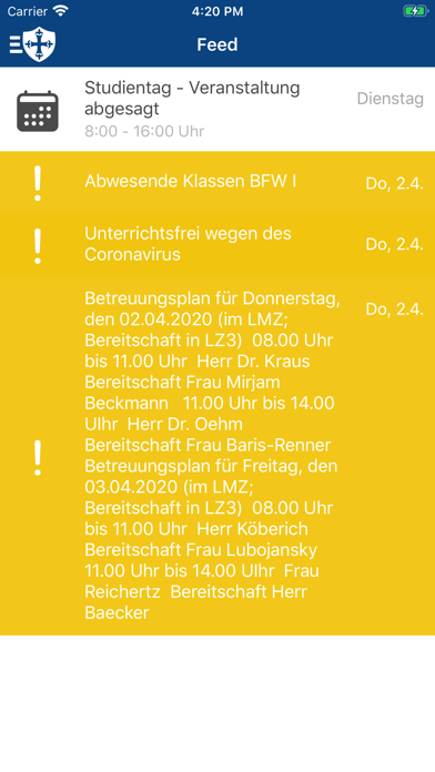 MWS App Screenshot
