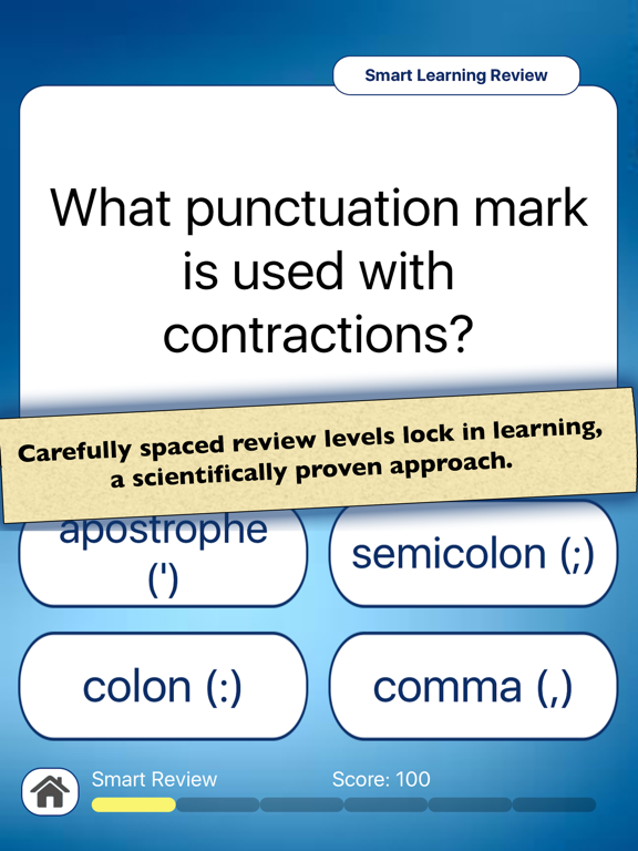 Punctuation Marks iPad screenshot 4 - Education app