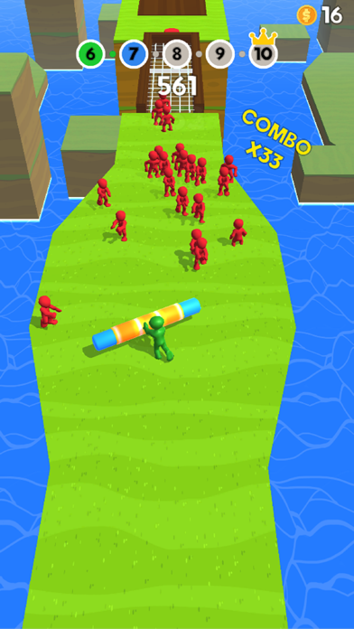 Screenshot 1 of Push'em all App