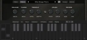 AudioKit Retro Piano screenshot #2 for iPhone