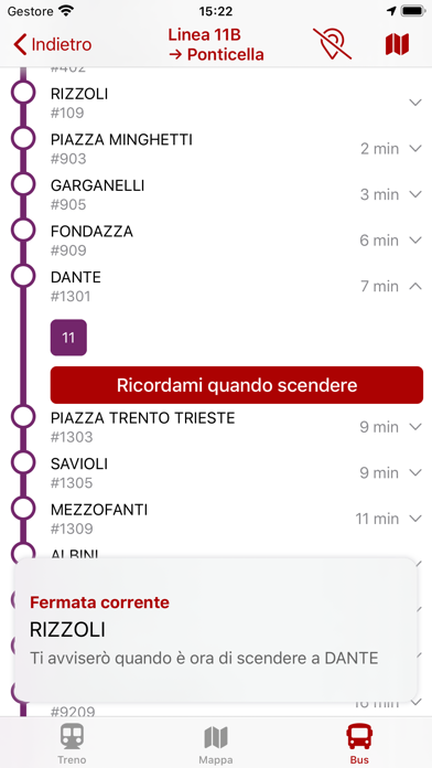 WeBus - Bologna e Ferrara iPhone screenshot 7