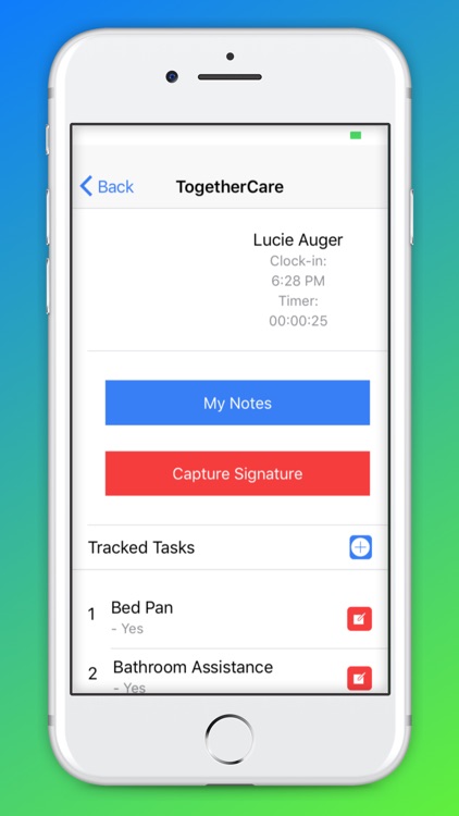 TCC Electronic Homecare Visits