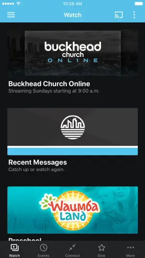 Buckhead Church screenshot 1