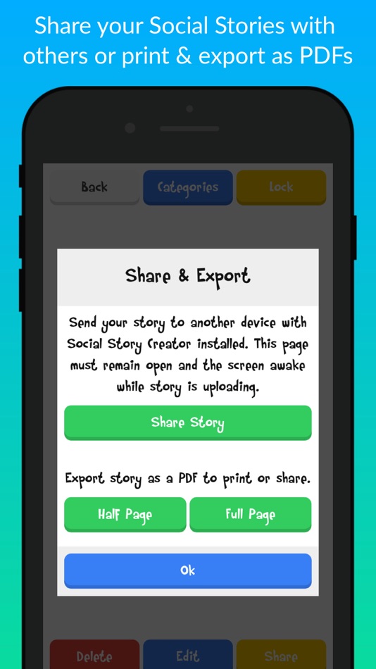 #4. Social Story Creator & Library (iOS) By: Touch Autism