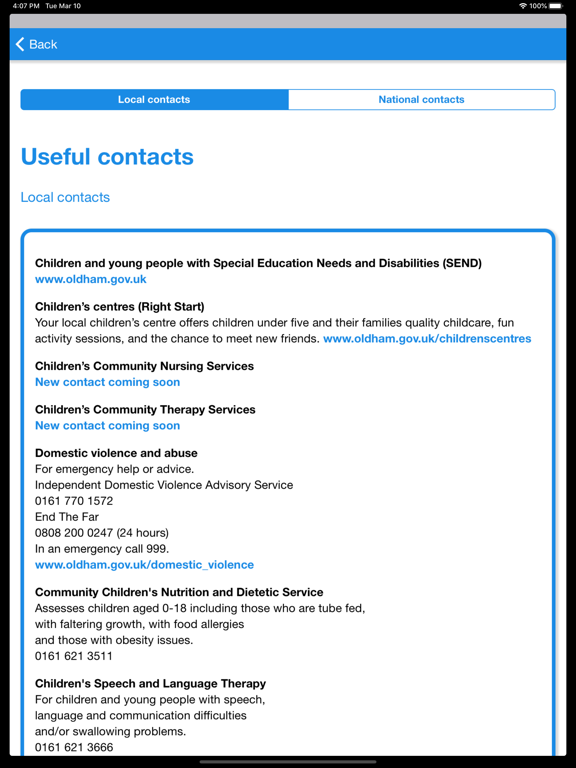 Screenshot #4 pour Oldham Child Illness