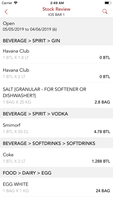 StockTake Online Screenshot