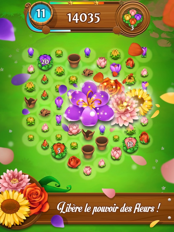 Screenshot #6 pour Blossom Blast Saga