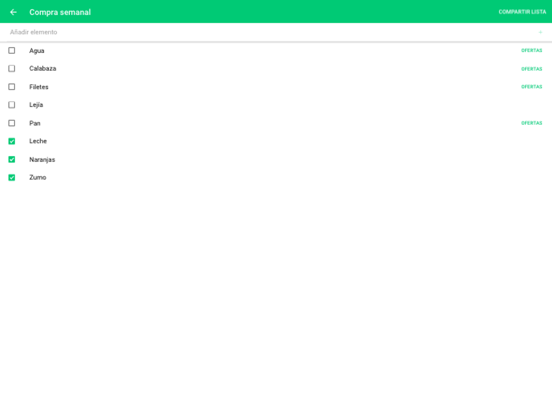 Screenshot #6 pour Nuestra Lista de la compra