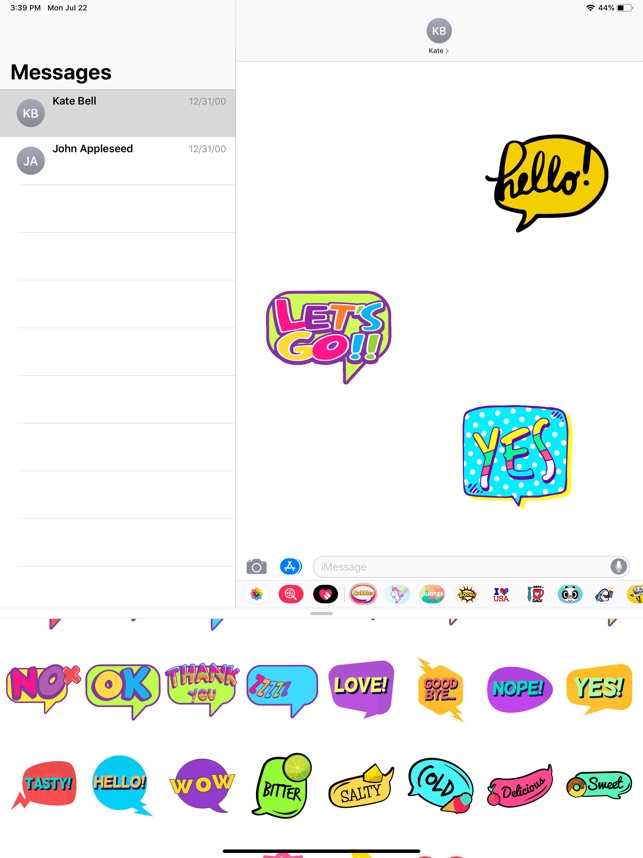 Speech Bubble Stickers ⋆ on the App Store