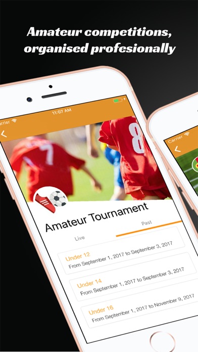 Competize Tournaments, Leagues Screenshot