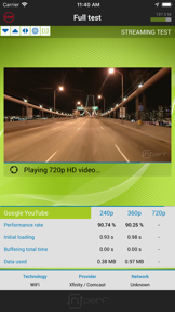 nPerf internet speed test screenshot