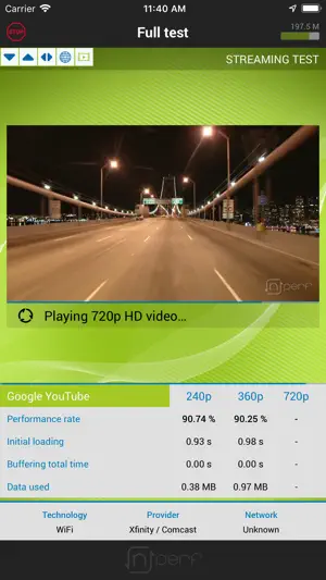nPerf internet speed test screenshot 4