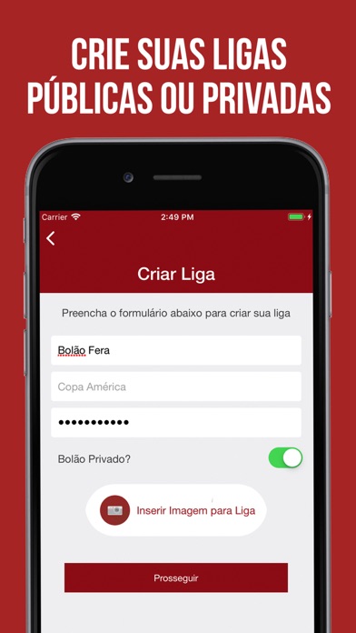 Bolão App Screenshot