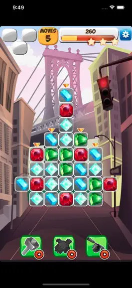 Game screenshot Jewels Detective Shiny Мatch 3 mod apk