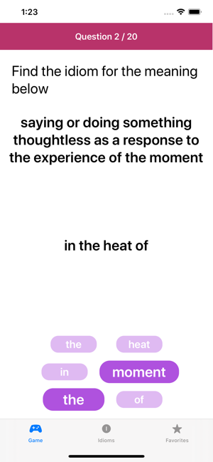English Idioms Dictionary