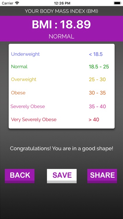 BMI Calculator 2020 screenshot-4