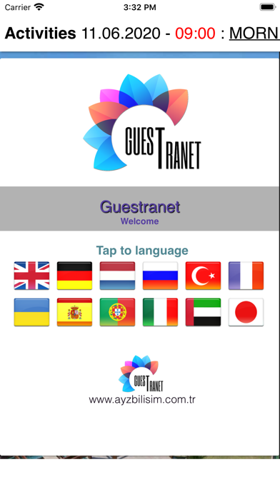 Screenshot #1 pour Guestranet Hotel Application