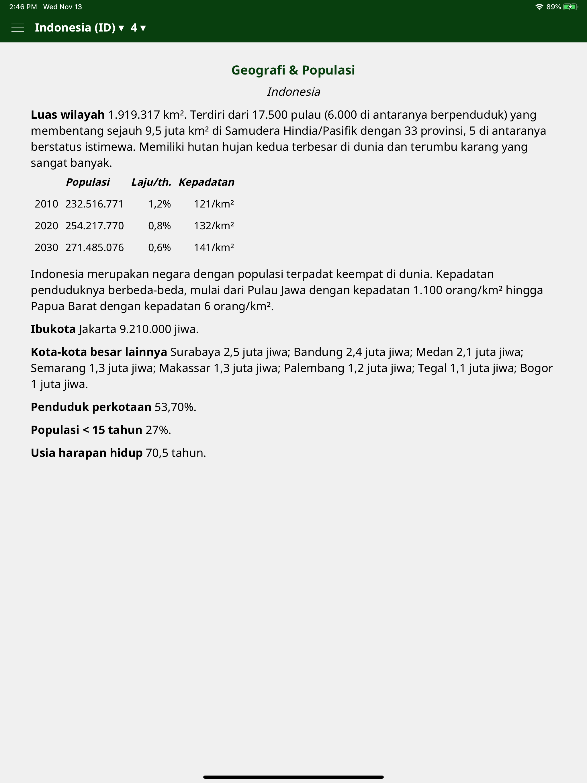 Doa seDunia -- Operation World screenshot 10