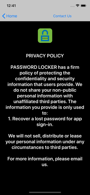 Password Locker App(圖2)-速報App