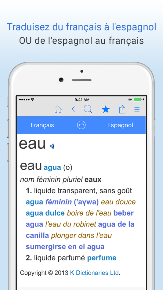 Dictionnaire Français–Espagnol - 3.5.1 - (iOS)