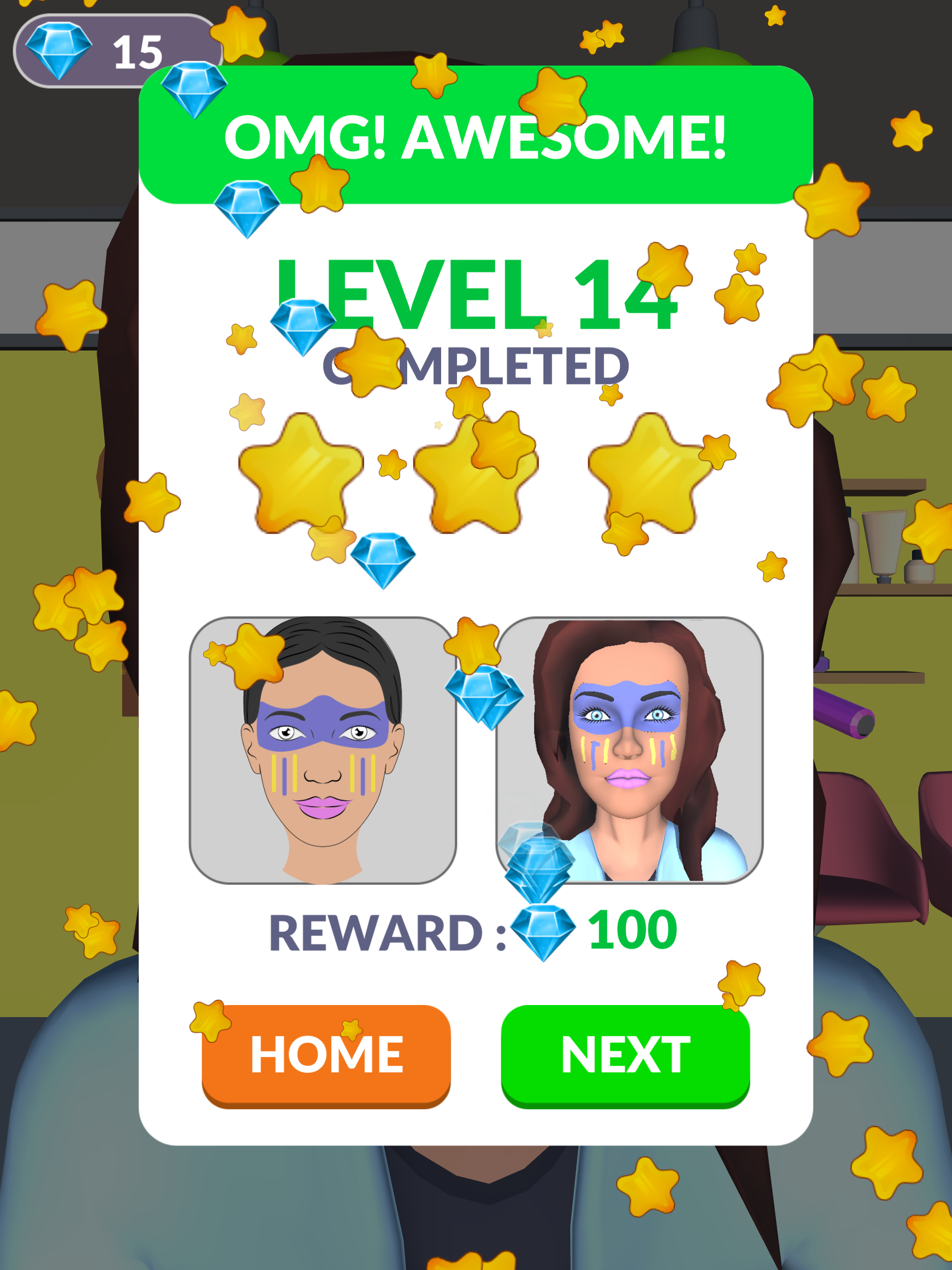 MakeUp Saloon! screenshot 11