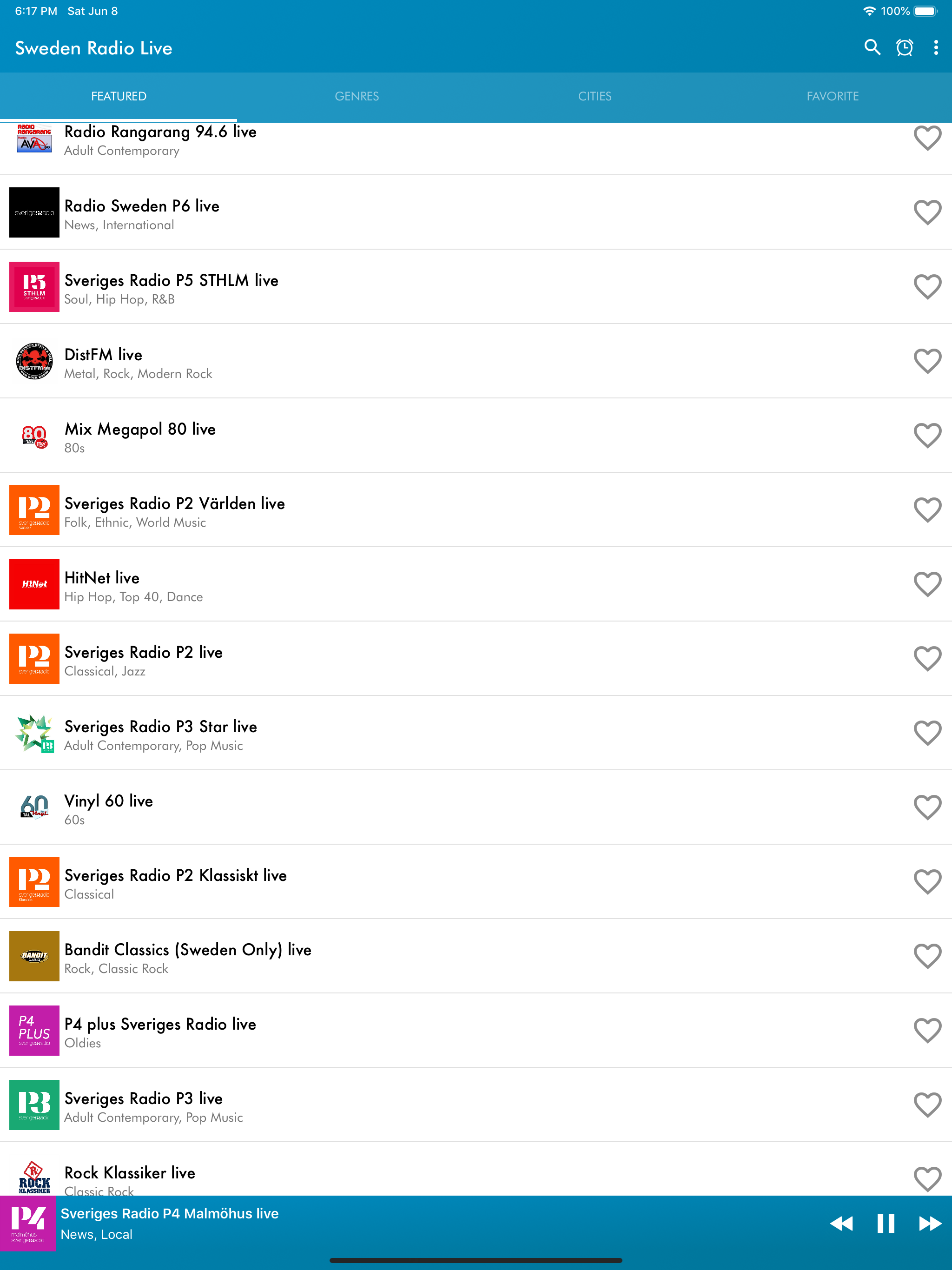 Sweden Radio Live screenshot 5