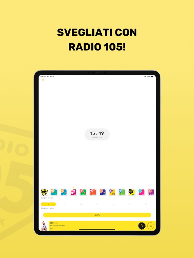 Radio 105 dans l'App Store