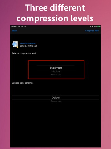 PDF Size Compressorのおすすめ画像2