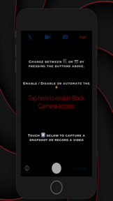 Black Camera - Video Recording screenshot