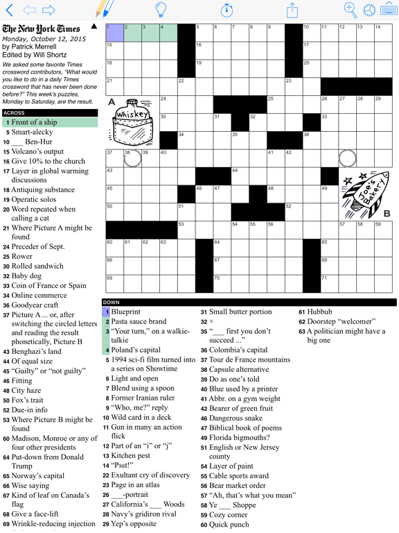 Puzzazz Crossword, Cryptic, Logic & Other Puzzles screenshot