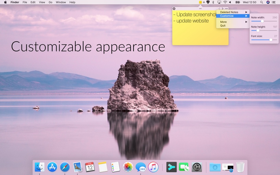 #2. Notesey: menu bar sticky notes (macOS) 由: Jędrzej Gronek