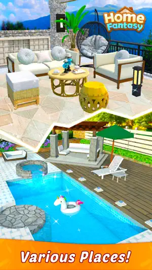 Home Fantasy: Home Design Game screenshot 5