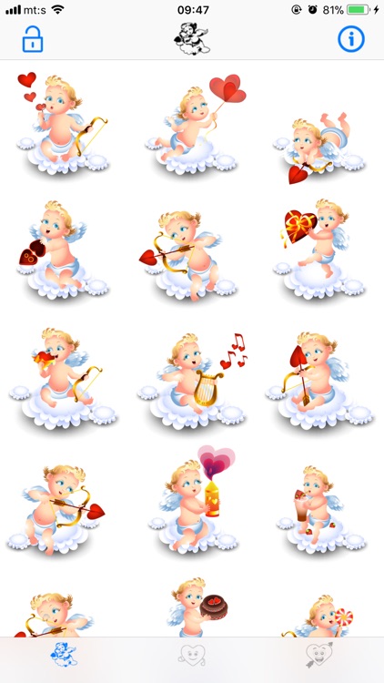 Cute Love - Animated Stickers