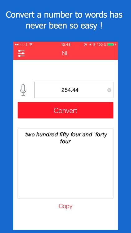 Number to Letters