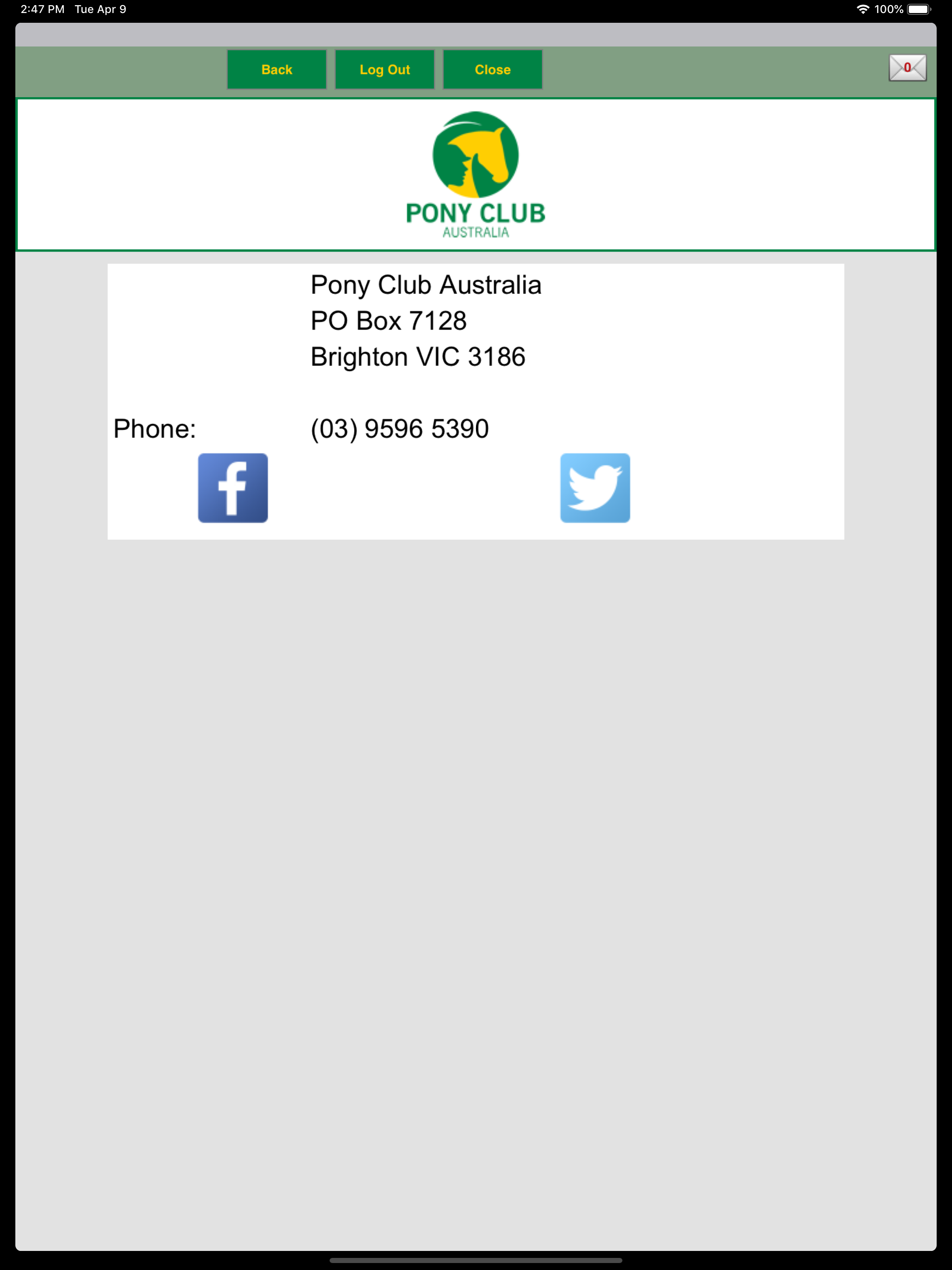Pony Club Australia screenshot 8