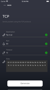 Packet Generator screenshot