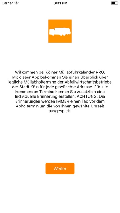 Screenshot #2 pour Kölner Müllabfuhrkalender