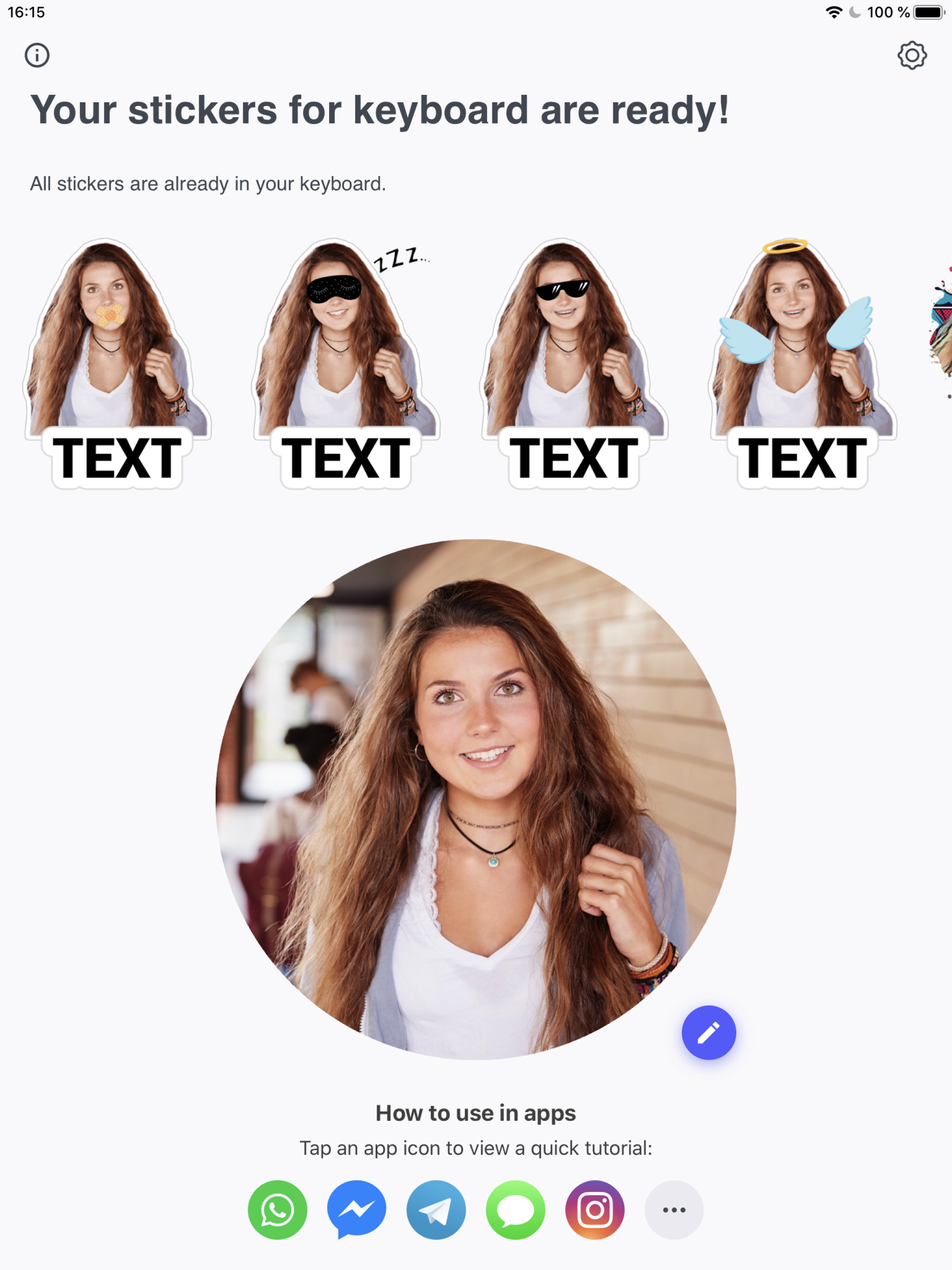 Emolfi: power up any messenger