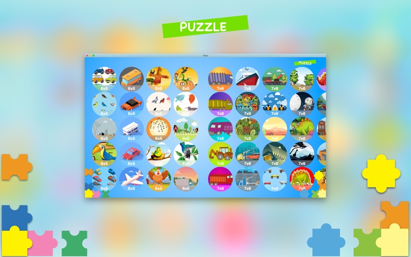 puzzle. kids iphone screenshot 1