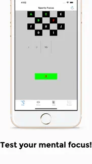 sports concentration test iphone resimleri 3