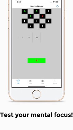 Sports Concentration Test screenshot 3