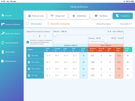 gymtop iPad screenshot 9 - Sports app