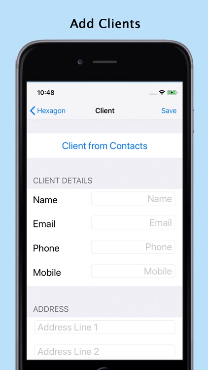 Easy Invoice Pro - PDF export screenshot-5